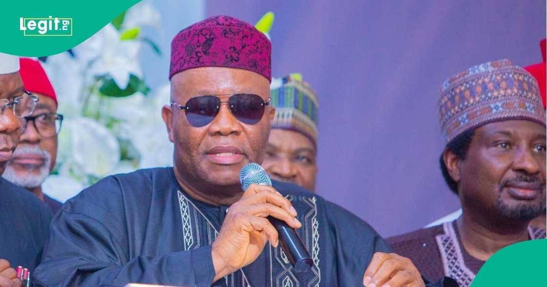 Senate President Akpabio takes aim at Nigerians amid his ongoing dispute with Natasha Akpoti.