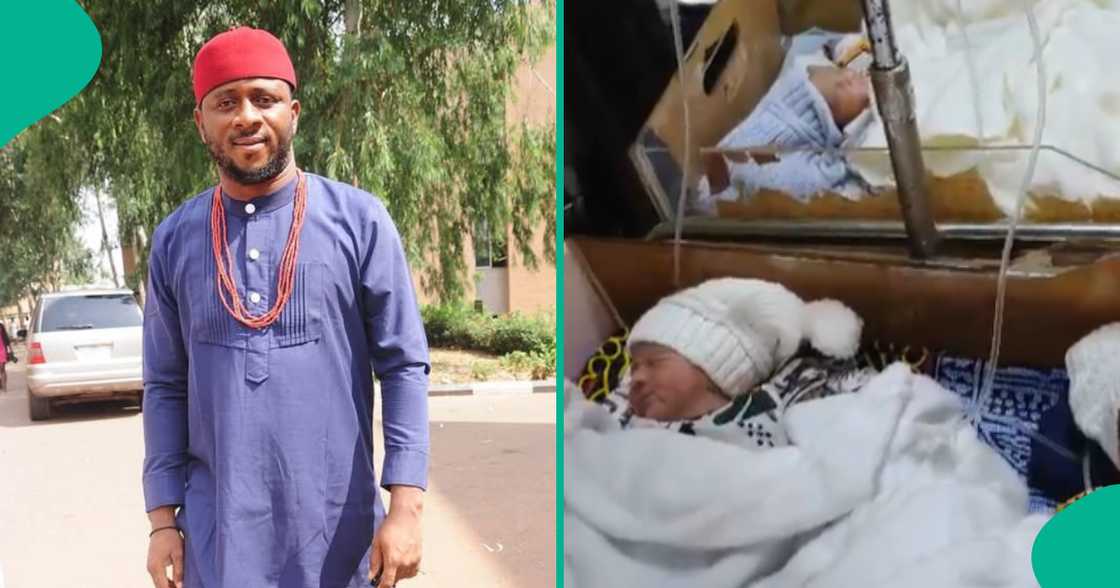 Nigerian couple welcomes quadruplets after scan showed them three babies