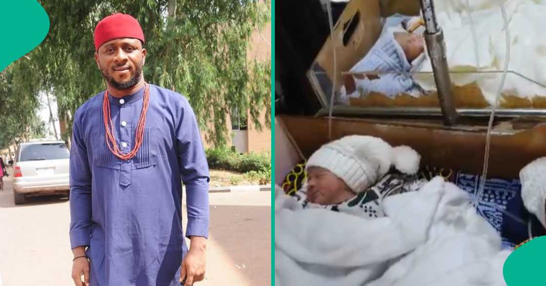 Nigerian couple welcomes quadruplets after scan showed them three babies Nigerian couple welcomes quadruplets after scan showed them three babies