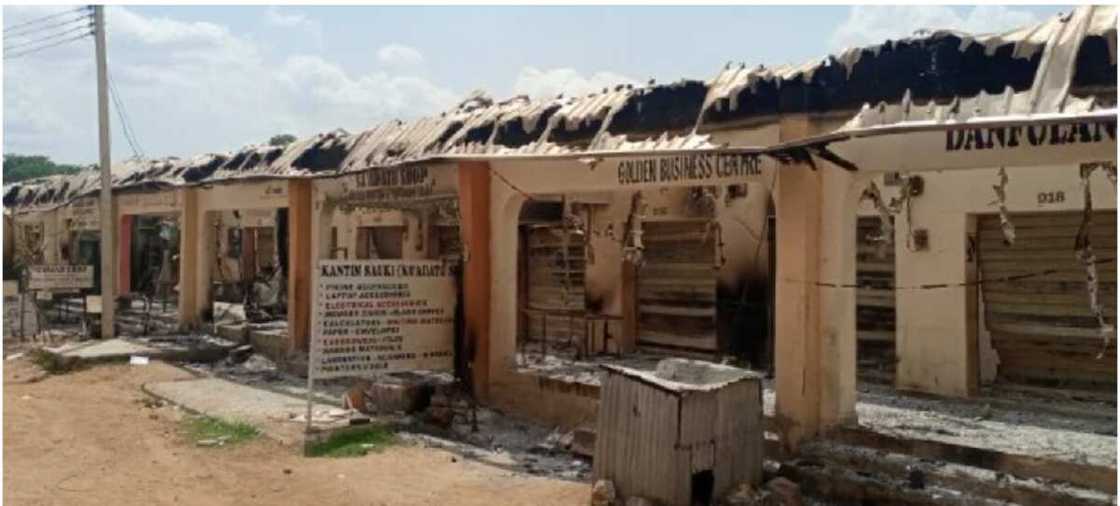 Gobara ta kone shaguna a Jami'ar Bauchi. Gobara ta kone shaguna a Jami'ar Bauchi.