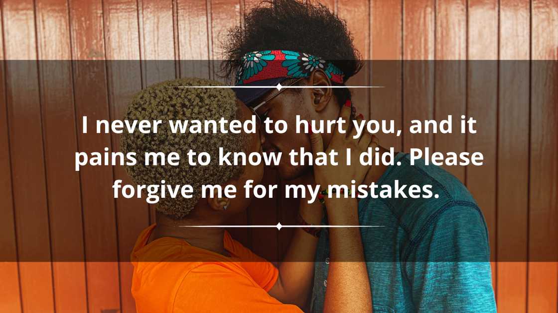 Touching apology messages for him to make him cry Touching apology messages for him to make him cry