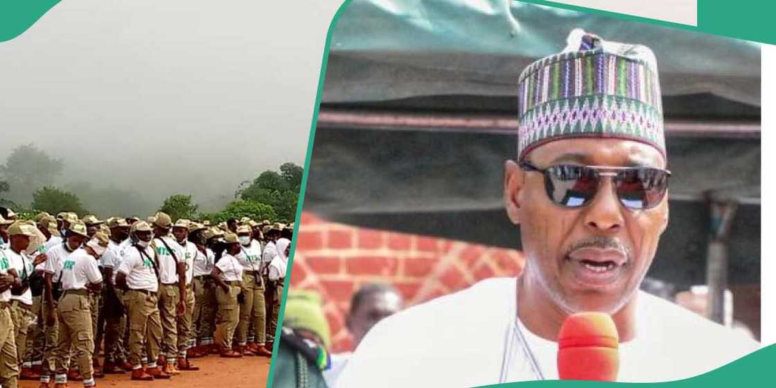 Zulum ya bai wa yan bautar kasa tallafin rage radadi Zulum ya bai wa yan bautar kasa tallafin rage radadi