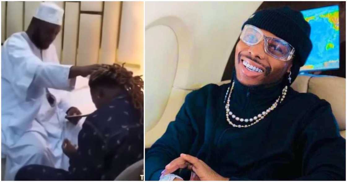 Video of alfas praying for Asake. Video of alfas praying for Asake.