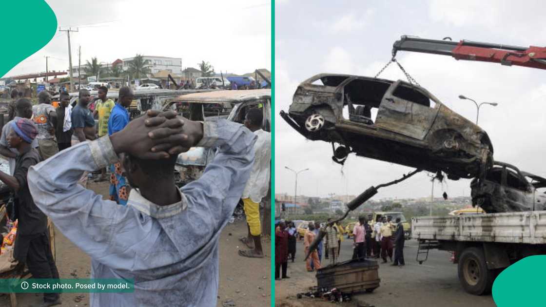 Osun state accident, Ife-Ilesa expressway crash, Mark trailer collision, FRSC Osun state, road safety Nigeria, traffic violation Nigeria, Nigeria road accident Osun state accident, Ife-Ilesa expressway crash, Mark trailer collision, FRSC Osun state, road safety Nigeria, traffic violation Nigeria, Nigeria road accident
