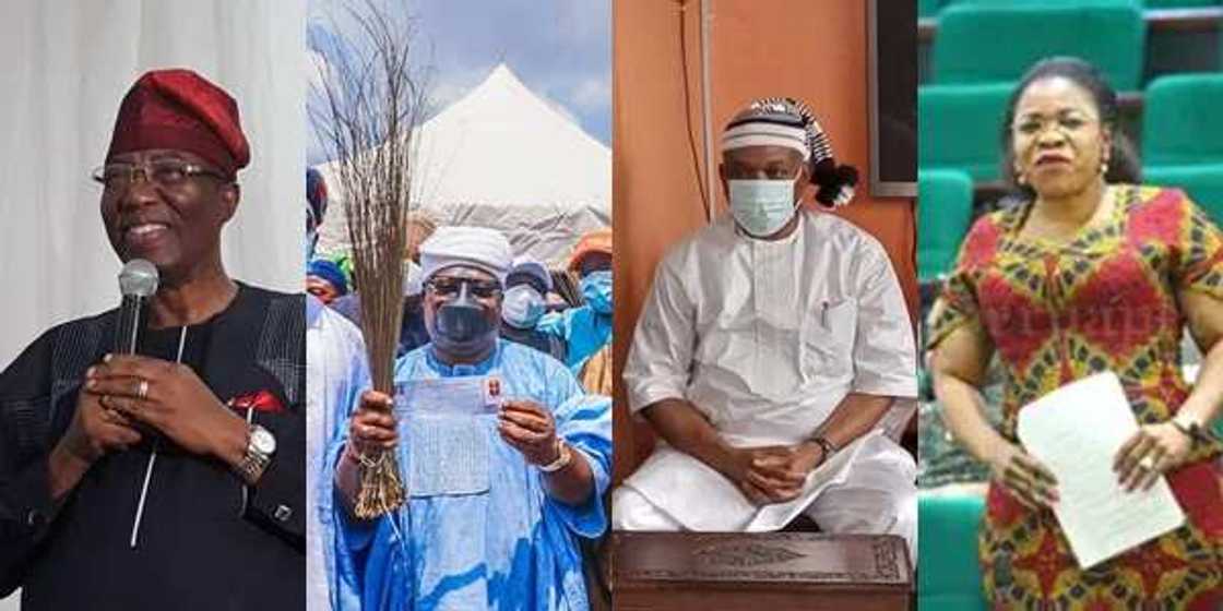 Full list: Ihejirika, Omisore, other high-profile defections to APC in 1 week with photos Full list: Ihejirika, Omisore, other high-profile defections to APC in 1 week with photos