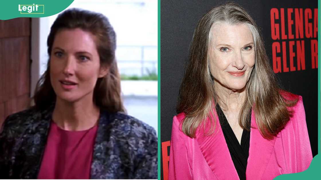 Annette O'Toole as Beverly Marsh (L). Annette O'Toole poses at the opening night of David Mamet's "Glengarry Glen Ross" at The Palace Theatre (R). Annette O'Toole as Beverly Marsh (L). Annette O'Toole poses at the opening night of David Mamet's "Glengarry Glen Ross" at The Palace Theatre (R).