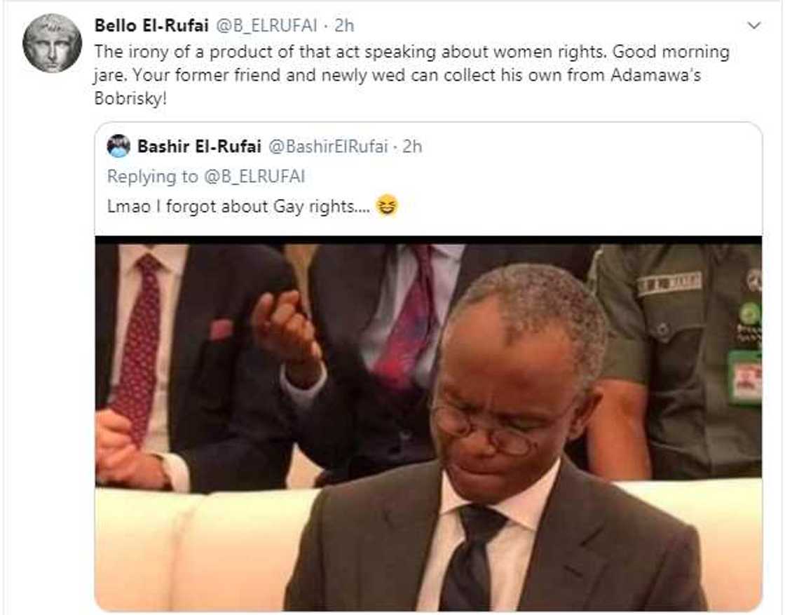 'Ya'yan El-Rufai sun caccaki Atiku bayan dan sa ya yi wa El-Rufai habaici 'Ya'yan El-Rufai sun caccaki Atiku bayan dan sa ya yi wa El-Rufai habaici