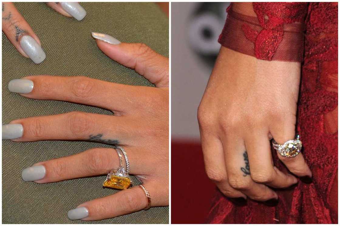 Rihanna's tattoos meaning Rihanna's tattoos meaning