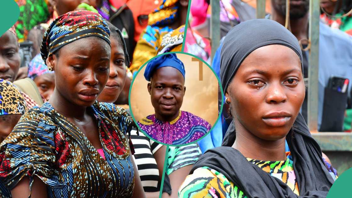 Family members and sympathisers paid their final respects during the funeral service in Ogbomoso Family members and sympathisers paid their final respects during the funeral service in Ogbomoso