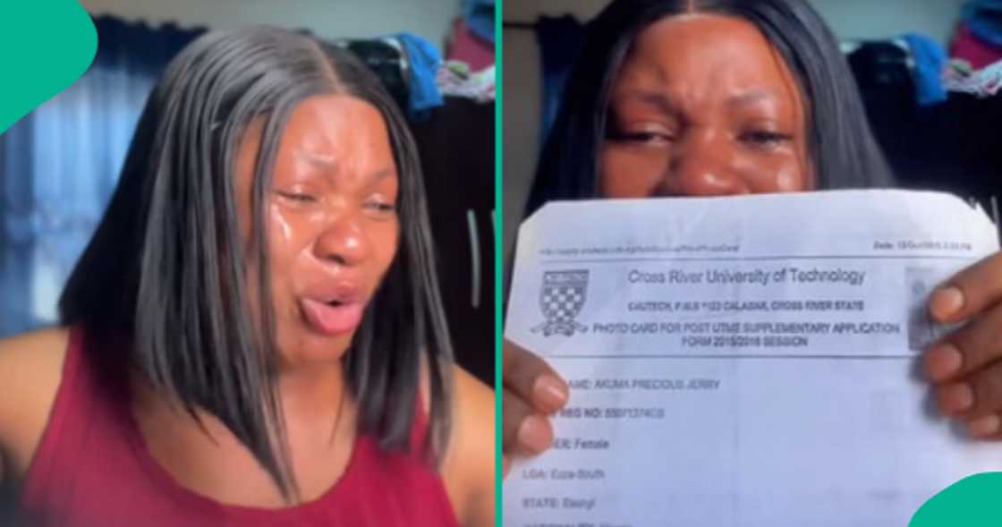 Lady seeks help to get her results. Lady seeks help to get her results.