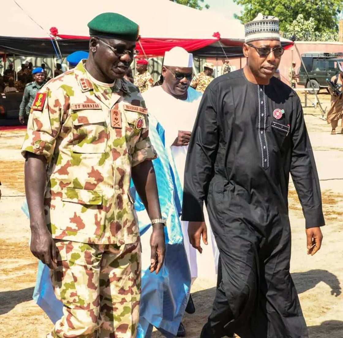 Military chiefs: PDP group alleges governor, successor promoting insurgency Military chiefs: PDP group alleges governor, successor promoting insurgency