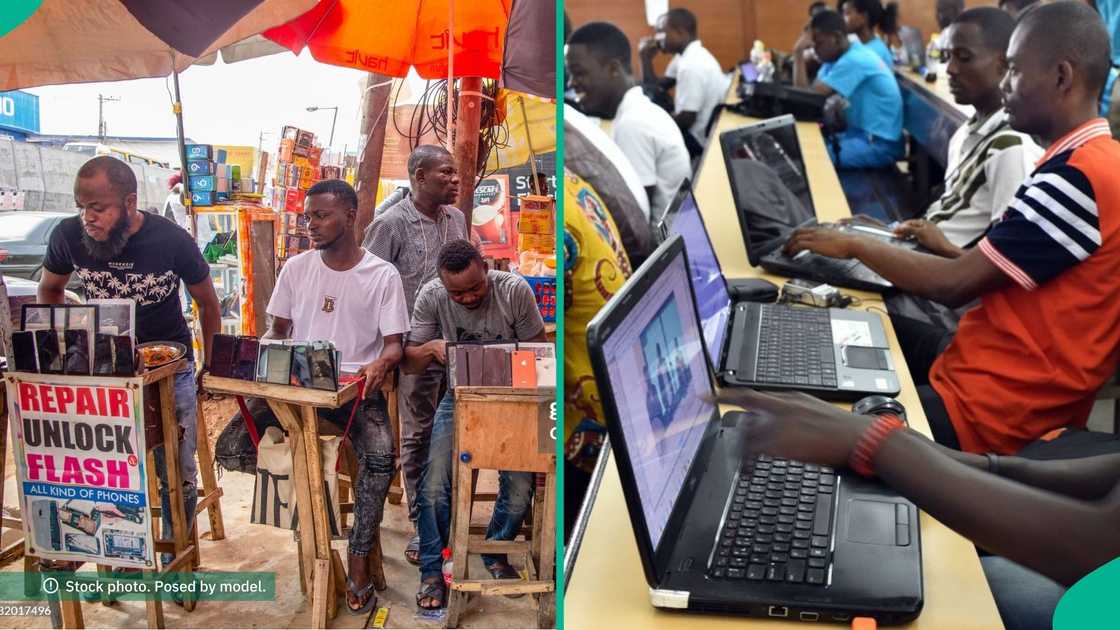 Youths get the chance to learn Phone repairs in Nigeria Youths get the chance to learn Phone repairs in Nigeria