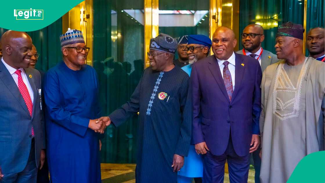 Dangote ya gana da Tinubu