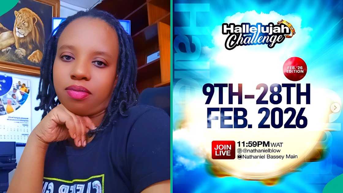 A lady speaks about Nathaniel Bassey's Hallelujah Challenge