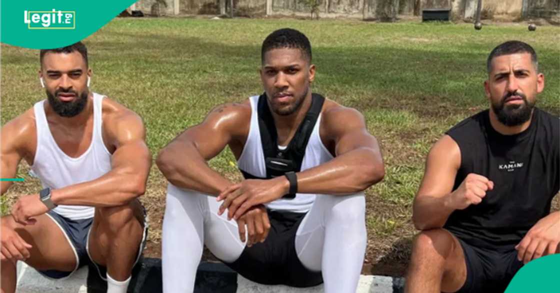 Man who passed by Anthony Joshua's accident scene laments after seeing wreckage. Man who passed by Anthony Joshua's accident scene laments after seeing wreckage.