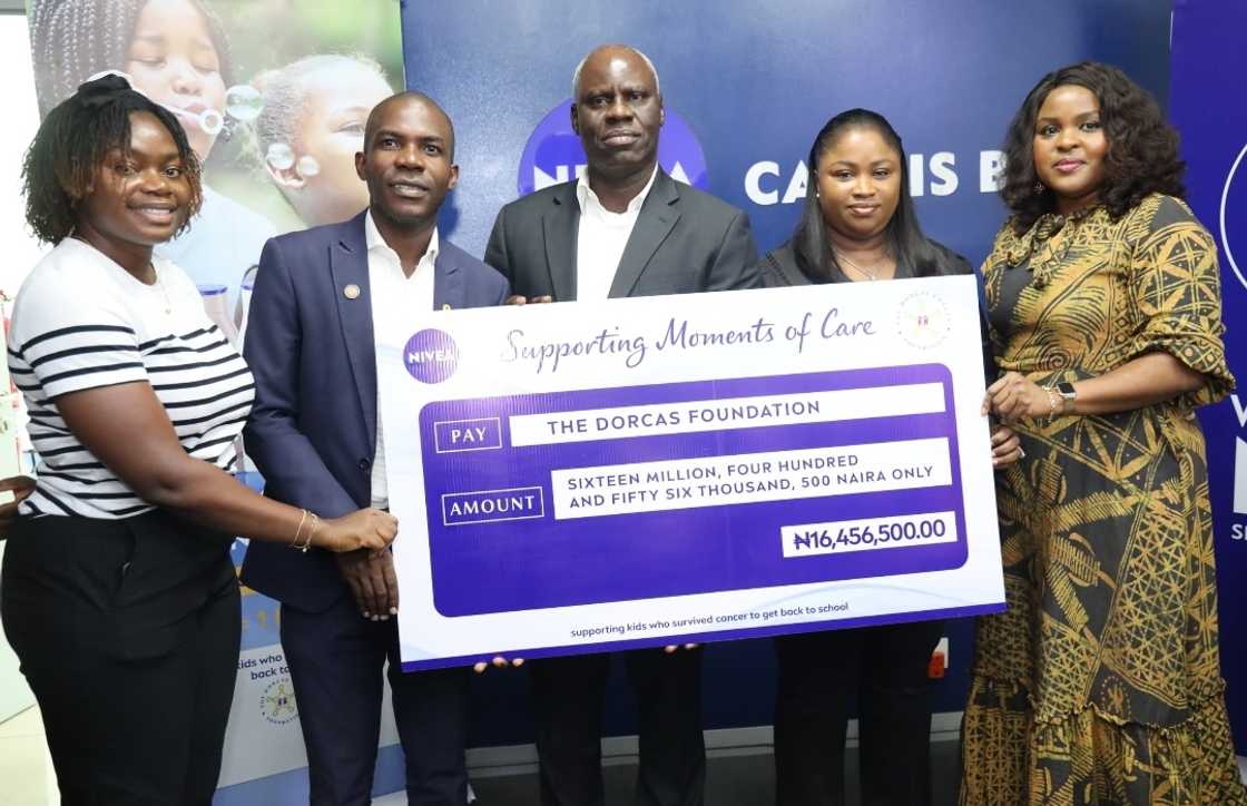 NIVEA gives hope to children cancer aurvivors with N16.4m back-to-school donation