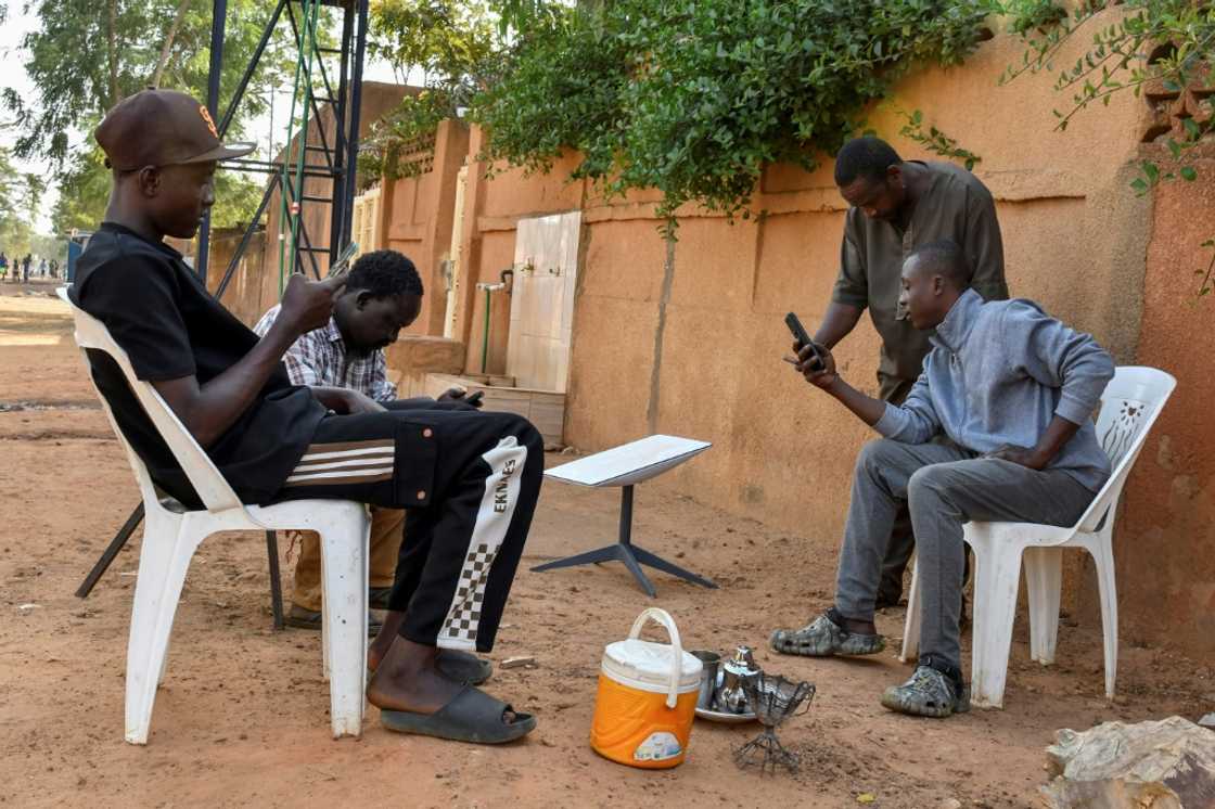 The small square dishes are starting to be seen out in the streets