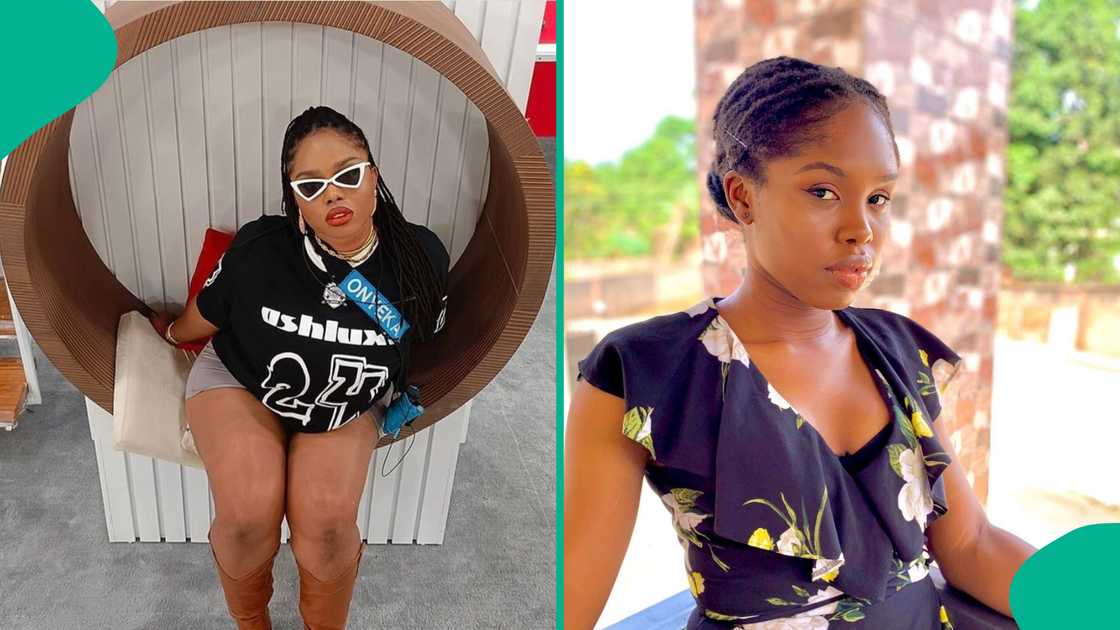 Onyeka blasts her sister over their wager task. Onyeka blasts her sister over their wager task.