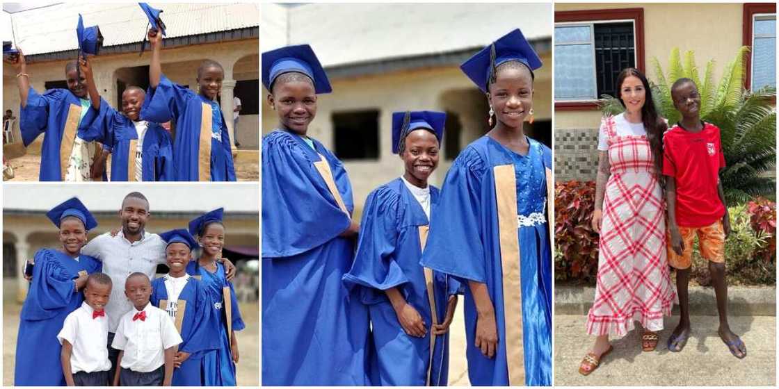 Joy as young Nigerian kids accused of being witches finish school in style after being rescued by strangers Joy as young Nigerian kids accused of being witches finish school in style after being rescued by strangers