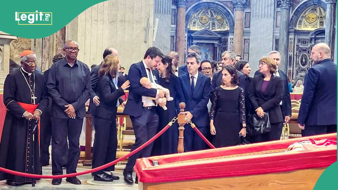 Obi honours Pope Francis in Rome Obi honours Pope Francis in Rome