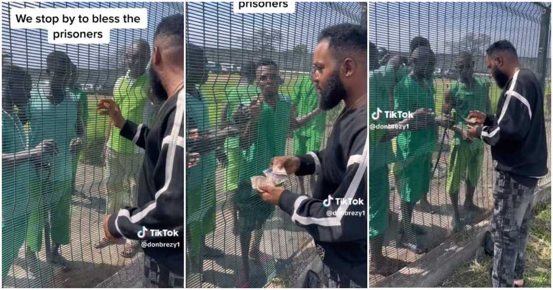 Nigerian man, prisoners, money Nigerian man, prisoners, money