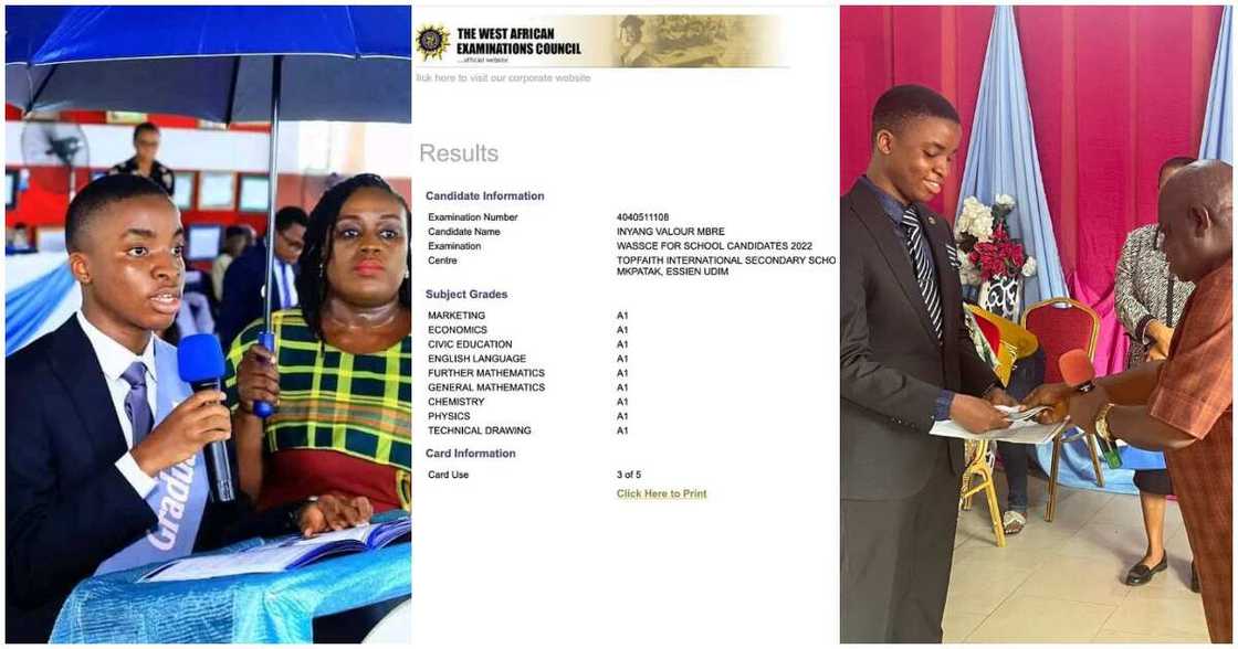 Valour Mbre-Inyang, 9 A's in WAEC, 343 in JAMB, $1,000 (N422k), Nole Ifeanyi Alumona, UN AFS award, Awolumate Adebisi, OOU, Iloka Peter, N1m, Dapo Abiodun