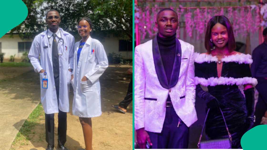 University of Uyo student and his girlfriend graduate together, photos go viral University of Uyo student and his girlfriend graduate together, photos go viral