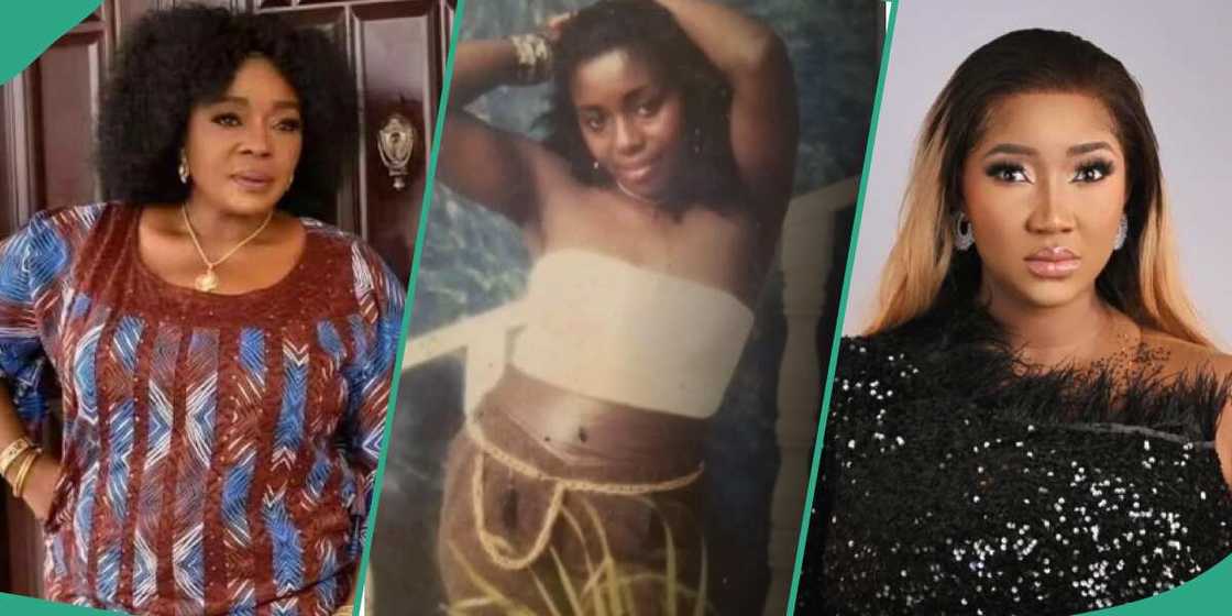 Rita Edochie shares hot throwback photo.