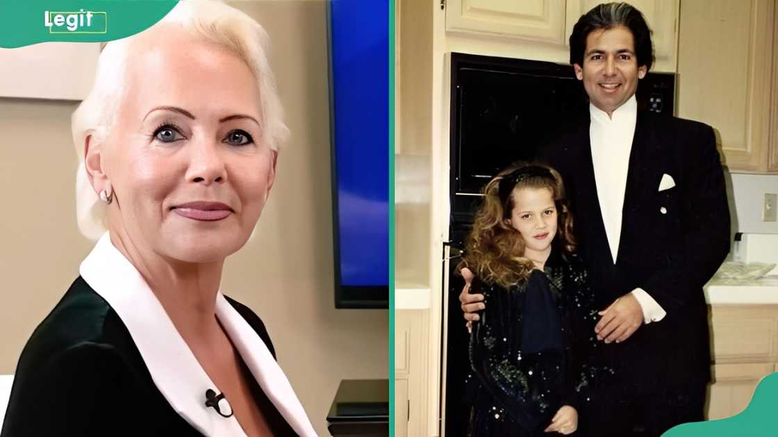 Ellen Pierson's portrait. Her late husband, Robert Kardashian Ellen Pierson's portrait. Her late husband, Robert Kardashian