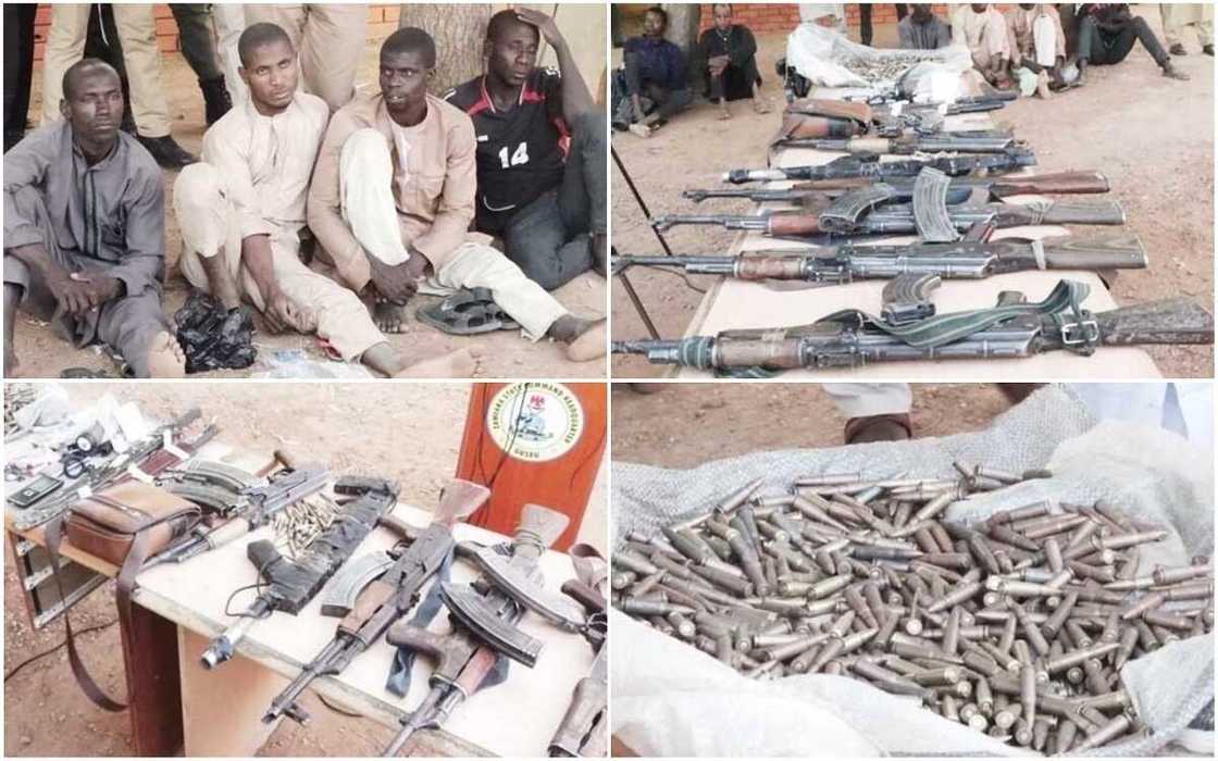 'Yan sanda sun ceto mutum 8 daga hannun masu garkuwa, sun kama mutum 22 'Yan sanda sun ceto mutum 8 daga hannun masu garkuwa, sun kama mutum 22