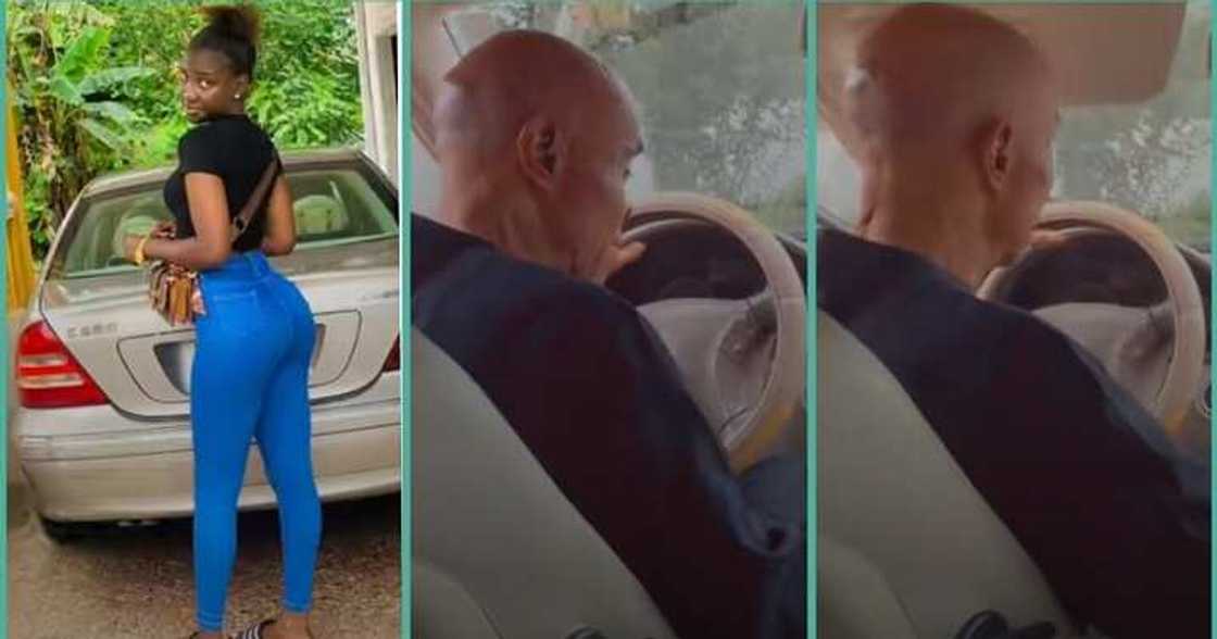 Nigerian lady shares dad's response after pranking him about pregnancy test Nigerian lady shares dad's response after pranking him about pregnancy test