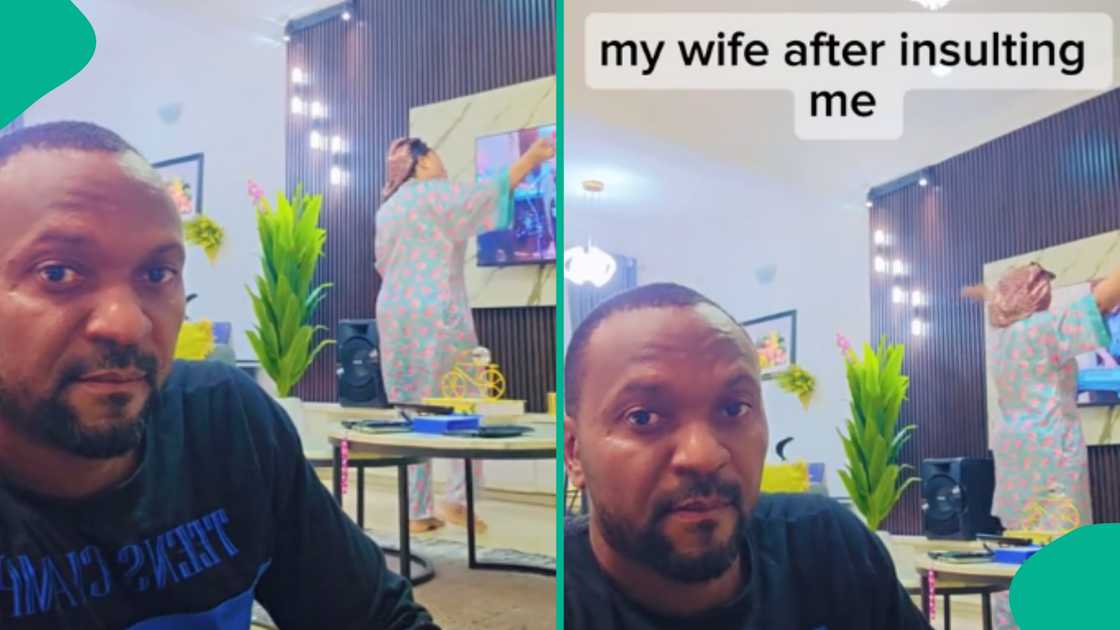 Man exposes his wife on social media, shows what she does at home after using abusive words on him Man exposes his wife on social media, shows what she does at home after using abusive words on him