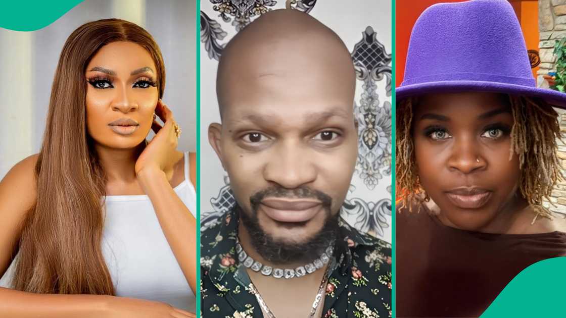 Uche Maduagwu publicly apologises to May Edochie following the legal action she took against Yinka Theisen and her former lawyer. Uche Maduagwu publicly apologises to May Edochie following the legal action she took against Yinka Theisen and her former lawyer.