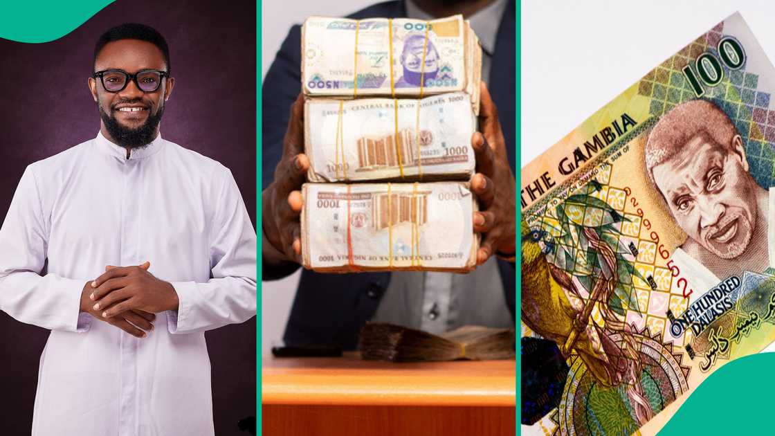 Priest shares experience after exchanging naira for the Gambian Dalasi. Priest shares experience after exchanging naira for the Gambian Dalasi.