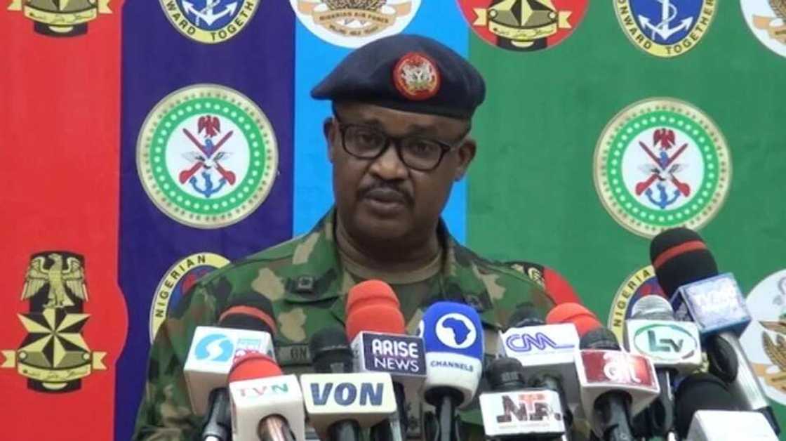 Major General Benard Onyeuko, Nigerian military, Army, Air Force, terrorists, Boko Haram Major General Benard Onyeuko, Nigerian military, Army, Air Force, terrorists, Boko Haram