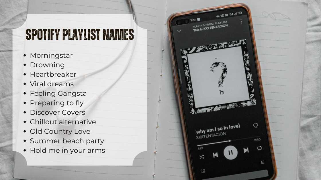 Spotify playlist names