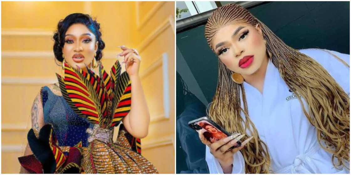 Tonto Dikeh and Bobrisky