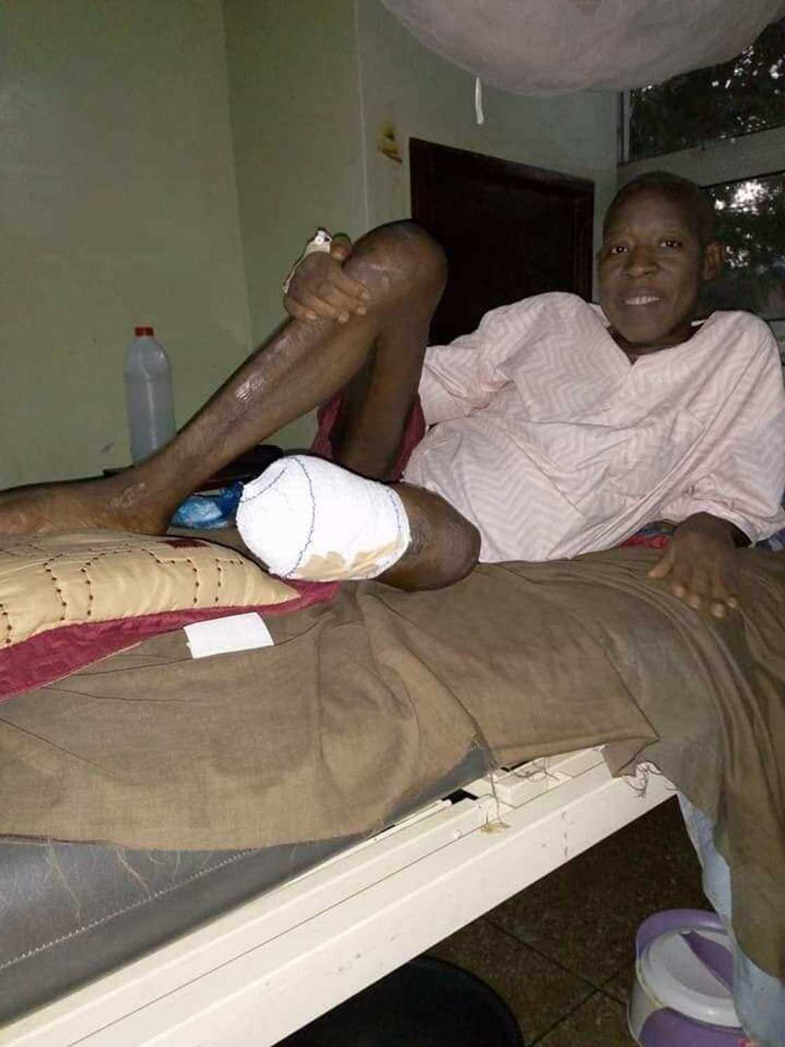 Dandalin Kannywood: Shekaru 12 nayi ina jinya kafin a yanke min kafa, Inji Moda Dandalin Kannywood: Shekaru 12 nayi ina jinya kafin a yanke min kafa, Inji Moda