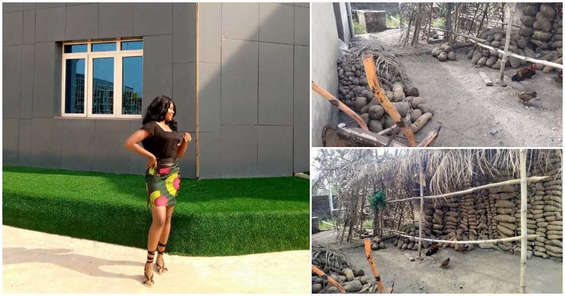 Ideba Edu Ele, yam barn, vilage, Cross Rivers state Ideba Edu Ele, yam barn, vilage, Cross Rivers state