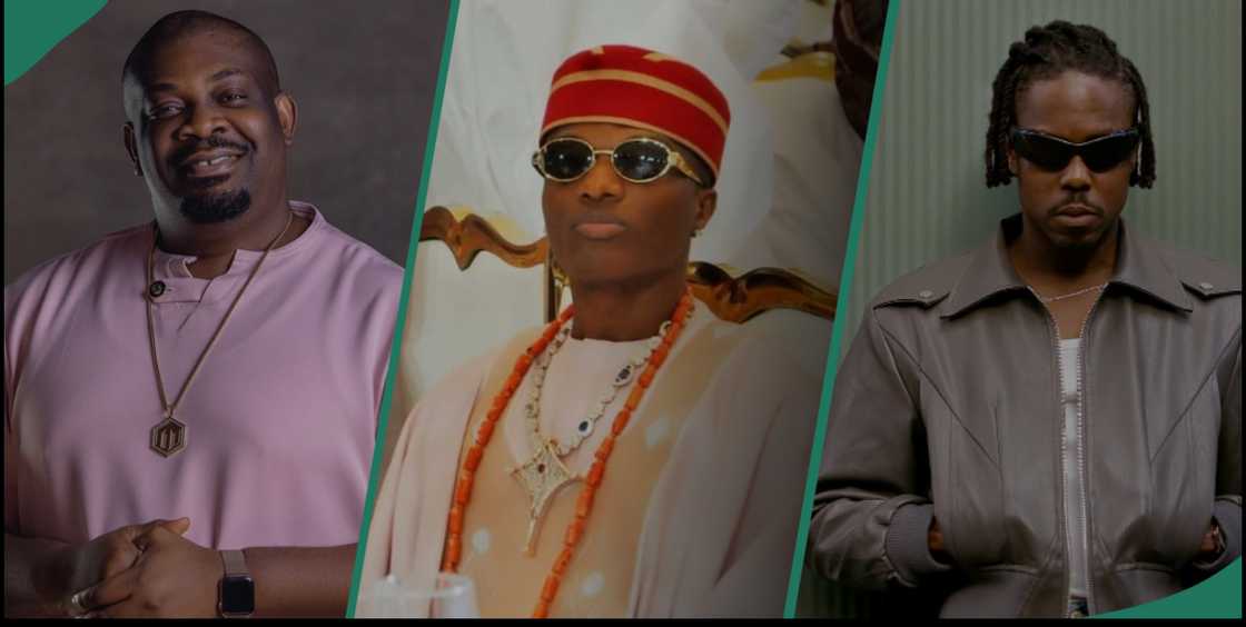 Don Jazzy, Wizkid, Ladipoe