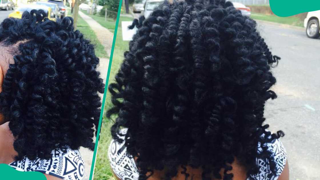 Tight curled bob Tight curled bob