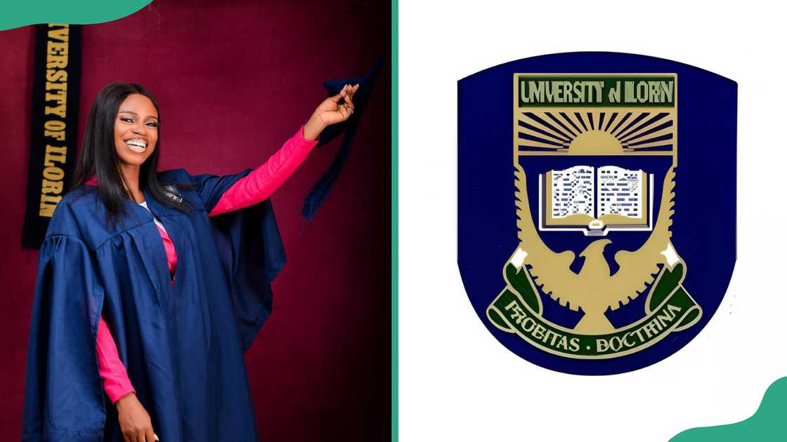 University of Ilorin graduate. University of Ilorin logo University of Ilorin graduate. University of Ilorin logo