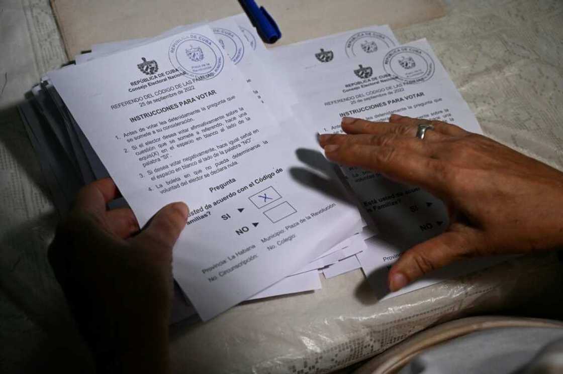 Cuba's new Family Code defines marriage as the union between two people, rather than that of a man and a woman Cuba's new Family Code defines marriage as the union between two people, rather than that of a man and a woman