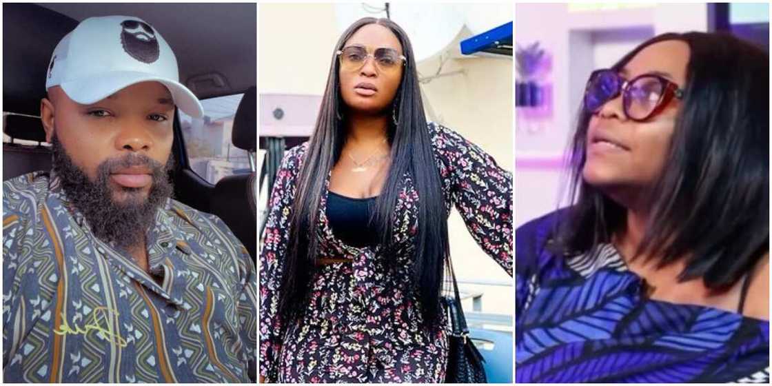 Blessing Okoro, OAP Nedu and his ex-wife Blessing Okoro, OAP Nedu and his ex-wife