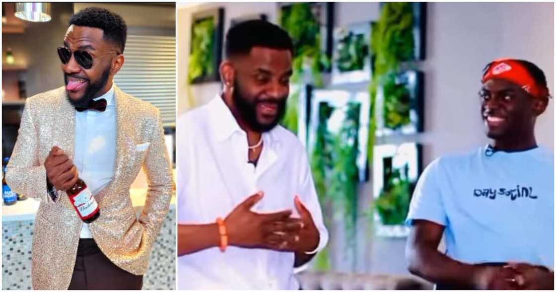 Photos of BBNaija stars, Ebuka and Bryann Photos of BBNaija stars, Ebuka and Bryann