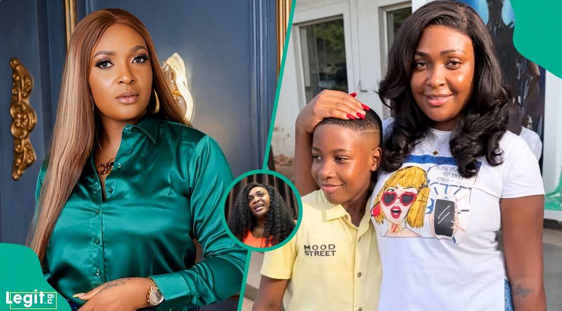 Blessing CEO tearfully opens up about the death of her nine-year-old son Brian after her release from Kirikiri prison Blessing CEO tearfully opens up about the death of her nine-year-old son Brian after her release from Kirikiri prison