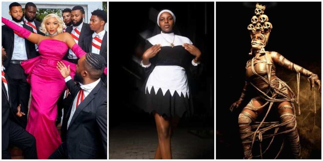 Halloween costumes/Nigerian celebrities Halloween costumes/Nigerian celebrities
