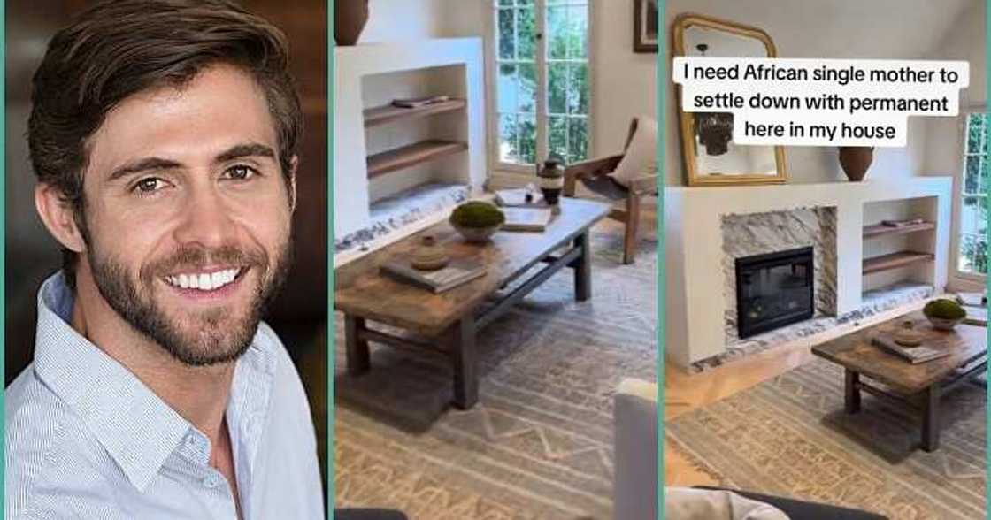 Oyinbo man announces search for single mum to marry Oyinbo man announces search for single mum to marry