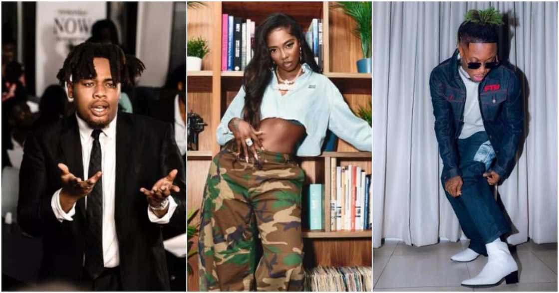Buju, Tiwa Savage and Oxlade Buju, Tiwa Savage and Oxlade