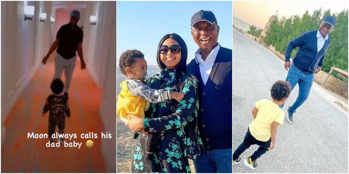 Regina Daniels, Munir and Ned Nwoko Regina Daniels, Munir and Ned Nwoko
